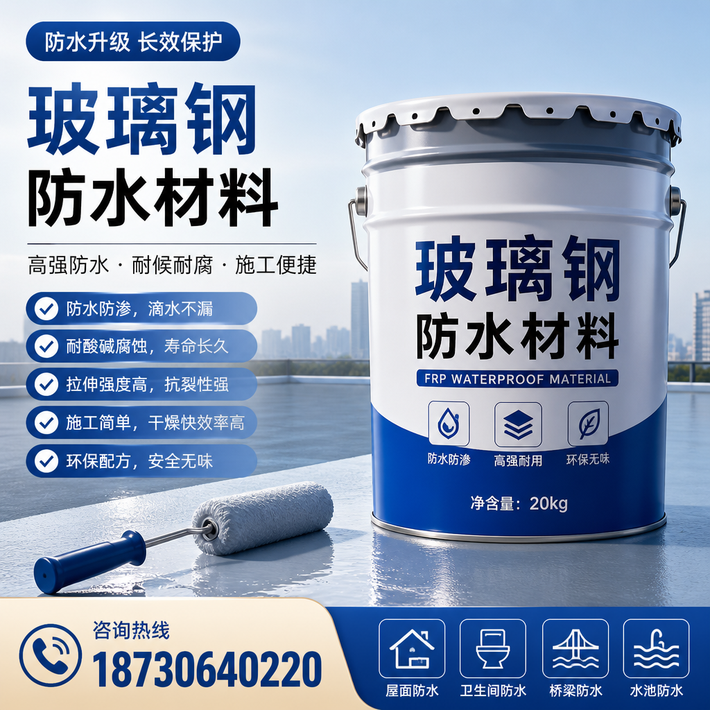 专家解析:玻璃钢防水材料的市场前景分析在 新乡